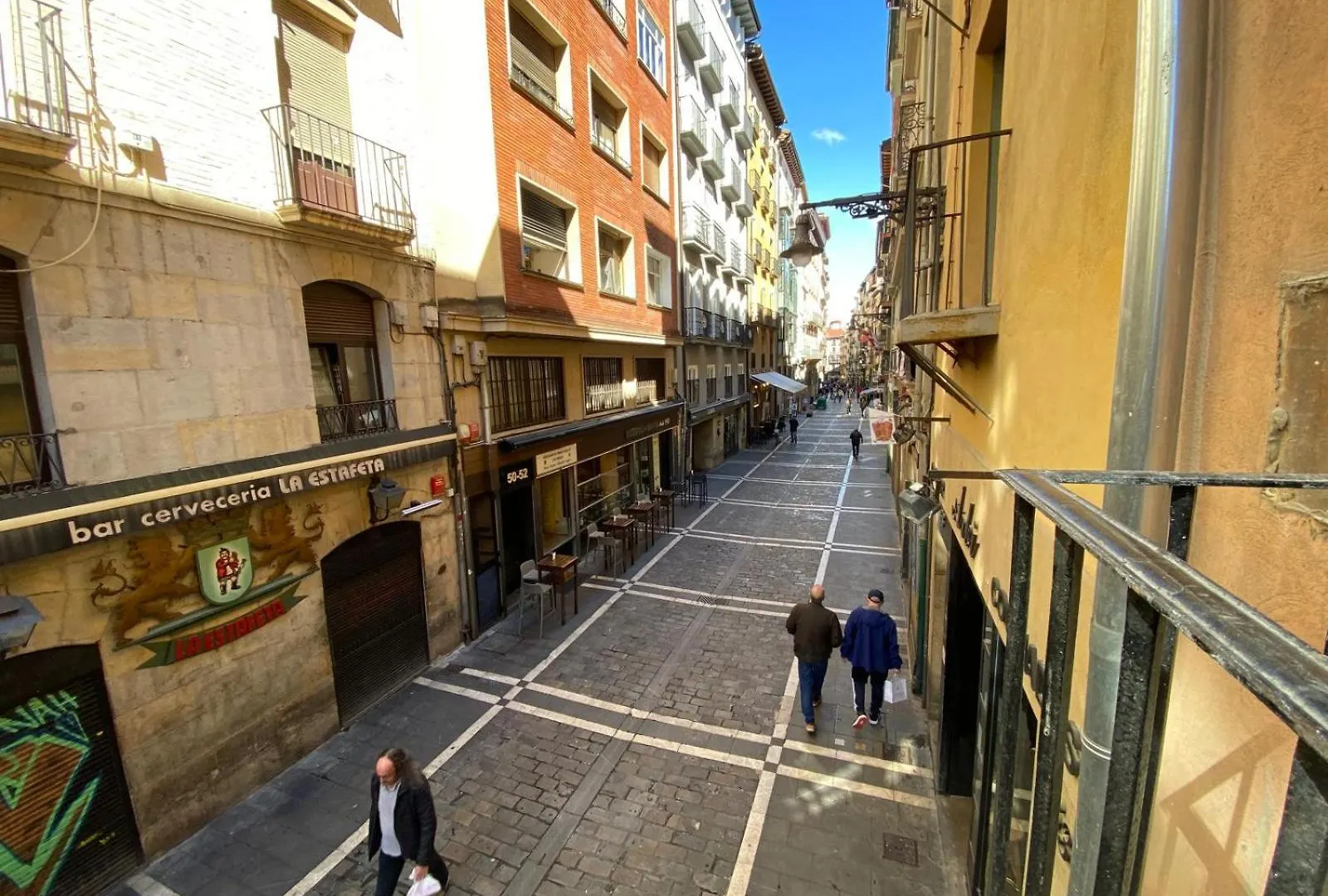 Tuapartamento Los Balcones Del Encierro Estafeta 65 Apartman Pamplona
